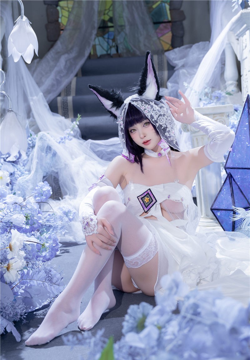清水由乃 碧蓝航线 武藏 紫藤花 [51P1V-638MB]
