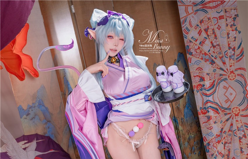 咬一口兔娘 浮枕朝颜-梦见月瑞希 红昭愿 [132P5V-4G]