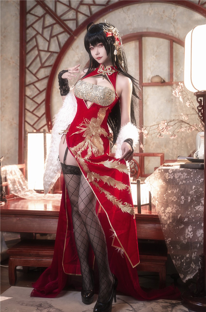 Seya-狮砸 碧蓝航线 大凤 旗袍[15P-152M]