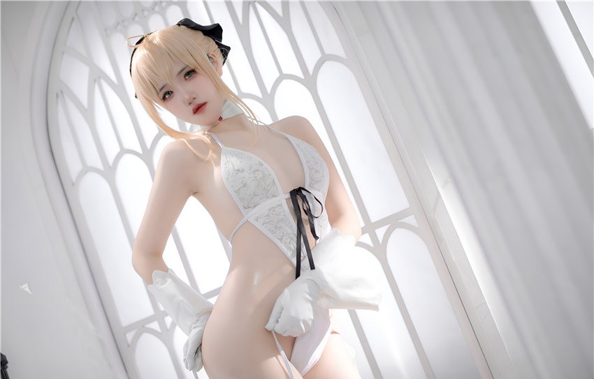 阿薰kaOri 白SABER [50P-199M]