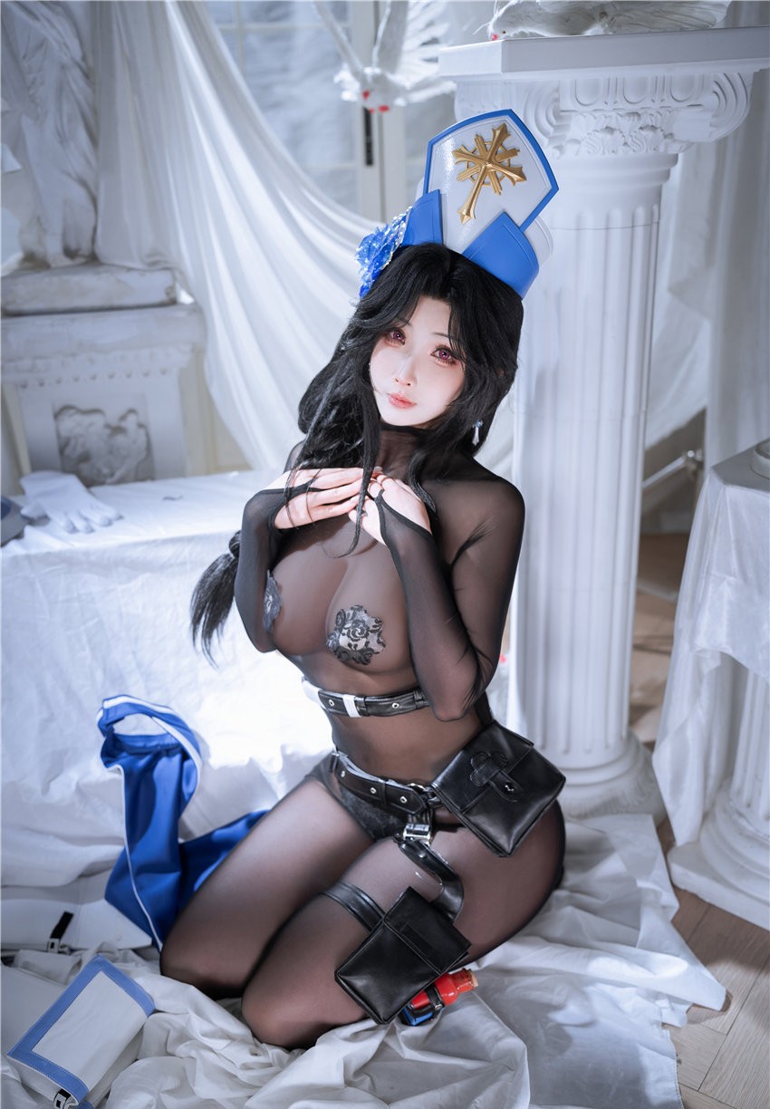 rioko凉凉子 Nikke胜利女神 梅登冰玫瑰[45P-469M]