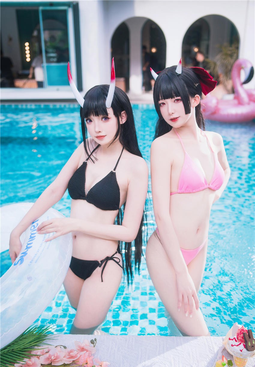 封疆疆v&祖木子 碧蓝航线 能代 酒匂 [43P-241M]