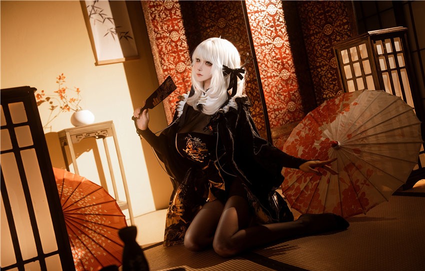 Seya-狮砸 Nikke布兰儿和服[12P-124M]