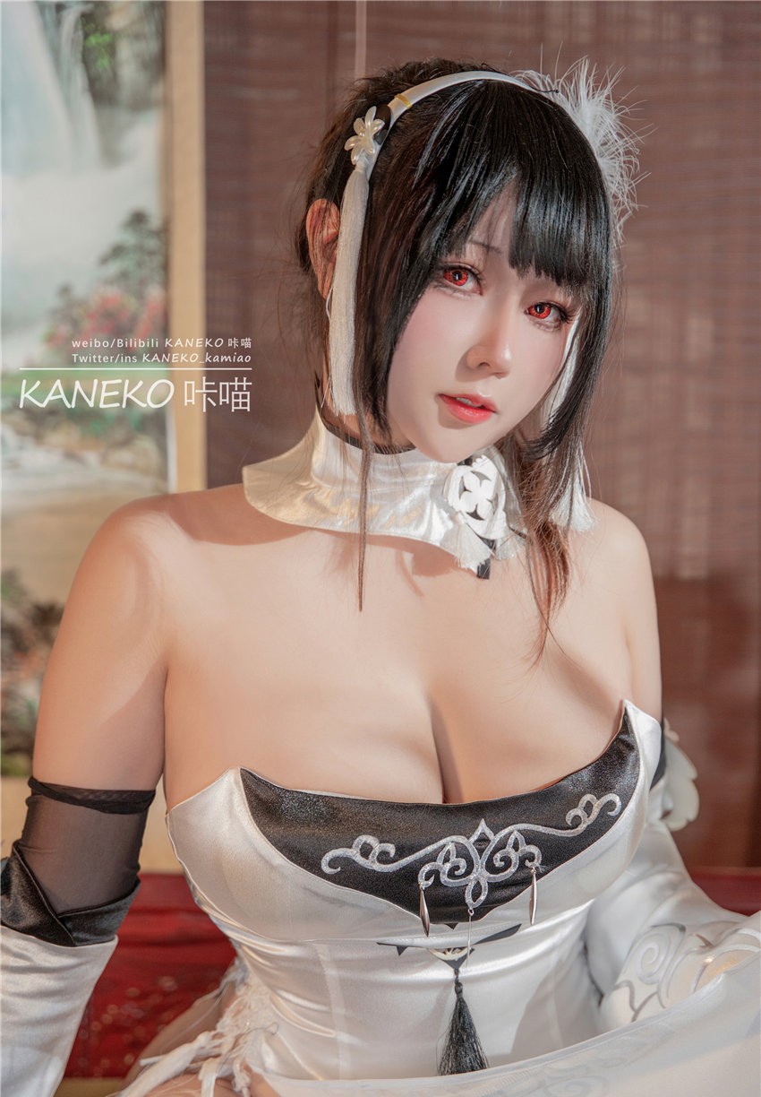 KANEKO_咔喵 碧蓝航线 镇海白旗袍[30P-215MB]