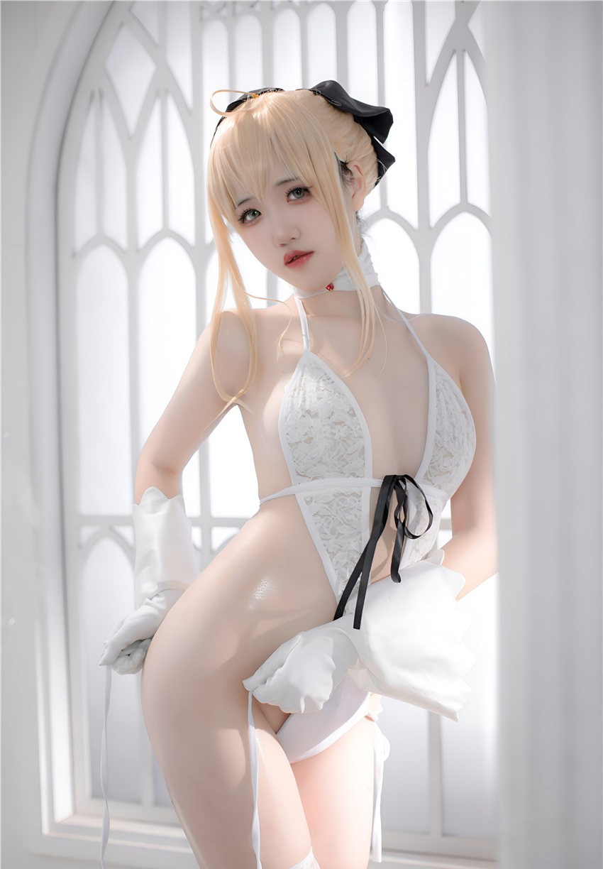 阿薰kaOri 白SABER [50P-199M]