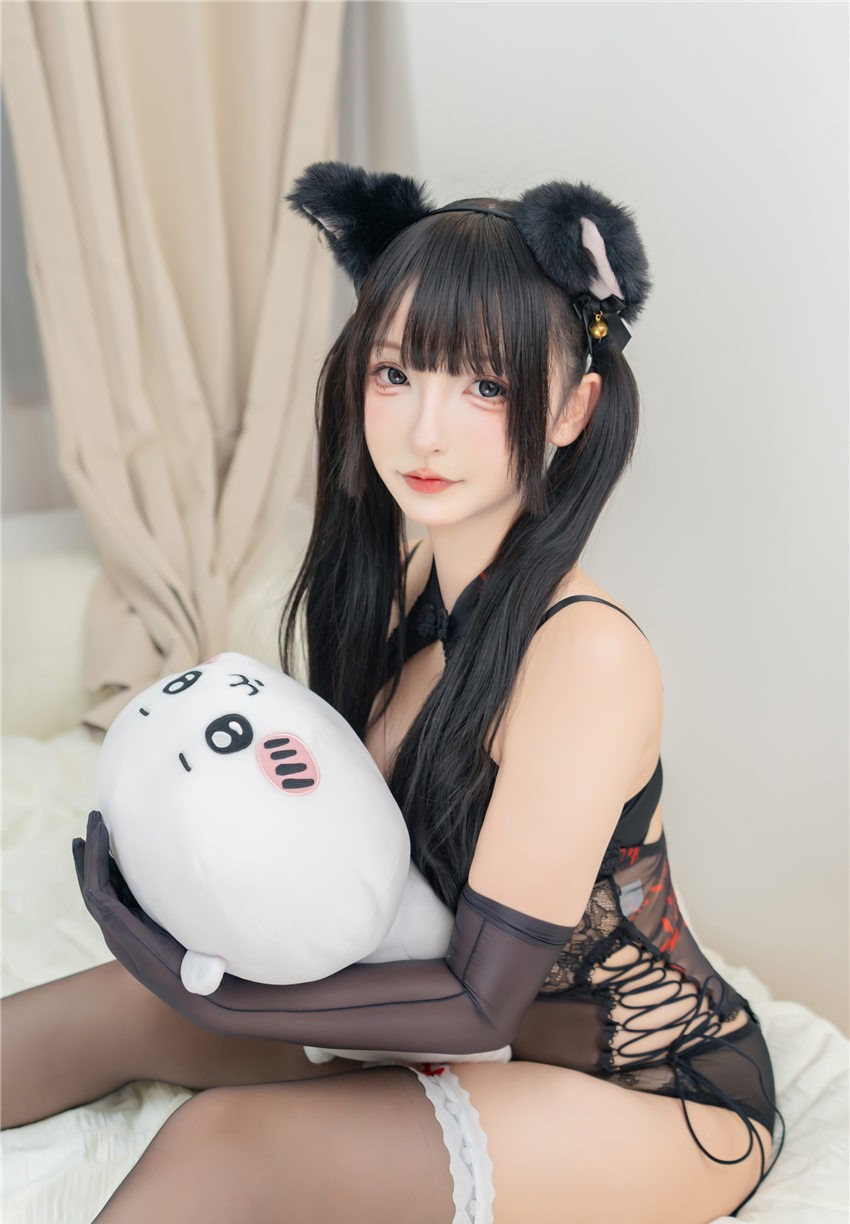 神楽坂真冬 黑猫有或[75P2V-380M]