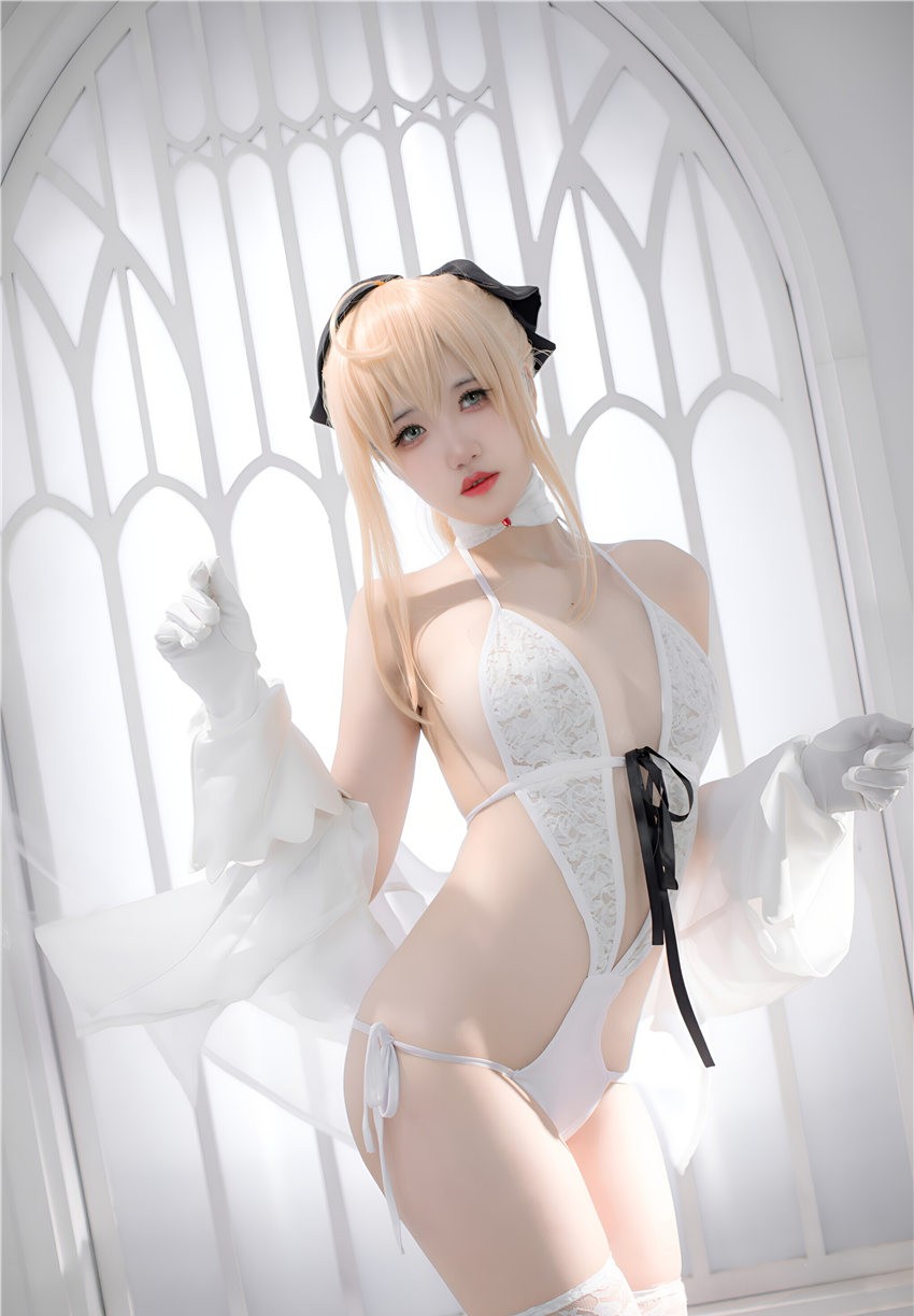 阿薰kaOri 白SABER [50P-199M]