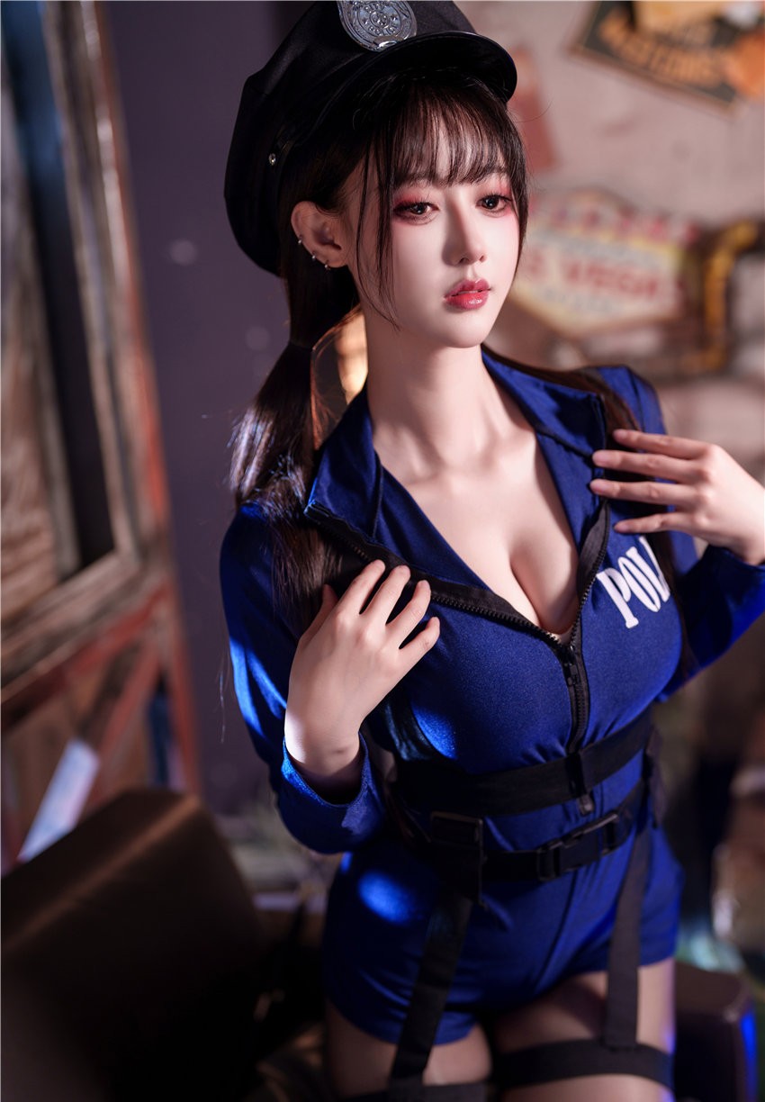羽生三未 纯狱之风女警[31P-633MB]