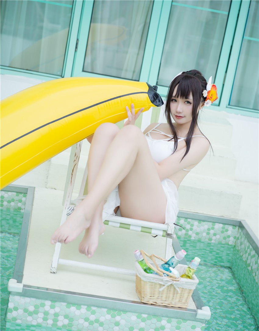 麻花酱 比睿旗袍+泳装 [61P-446MB]