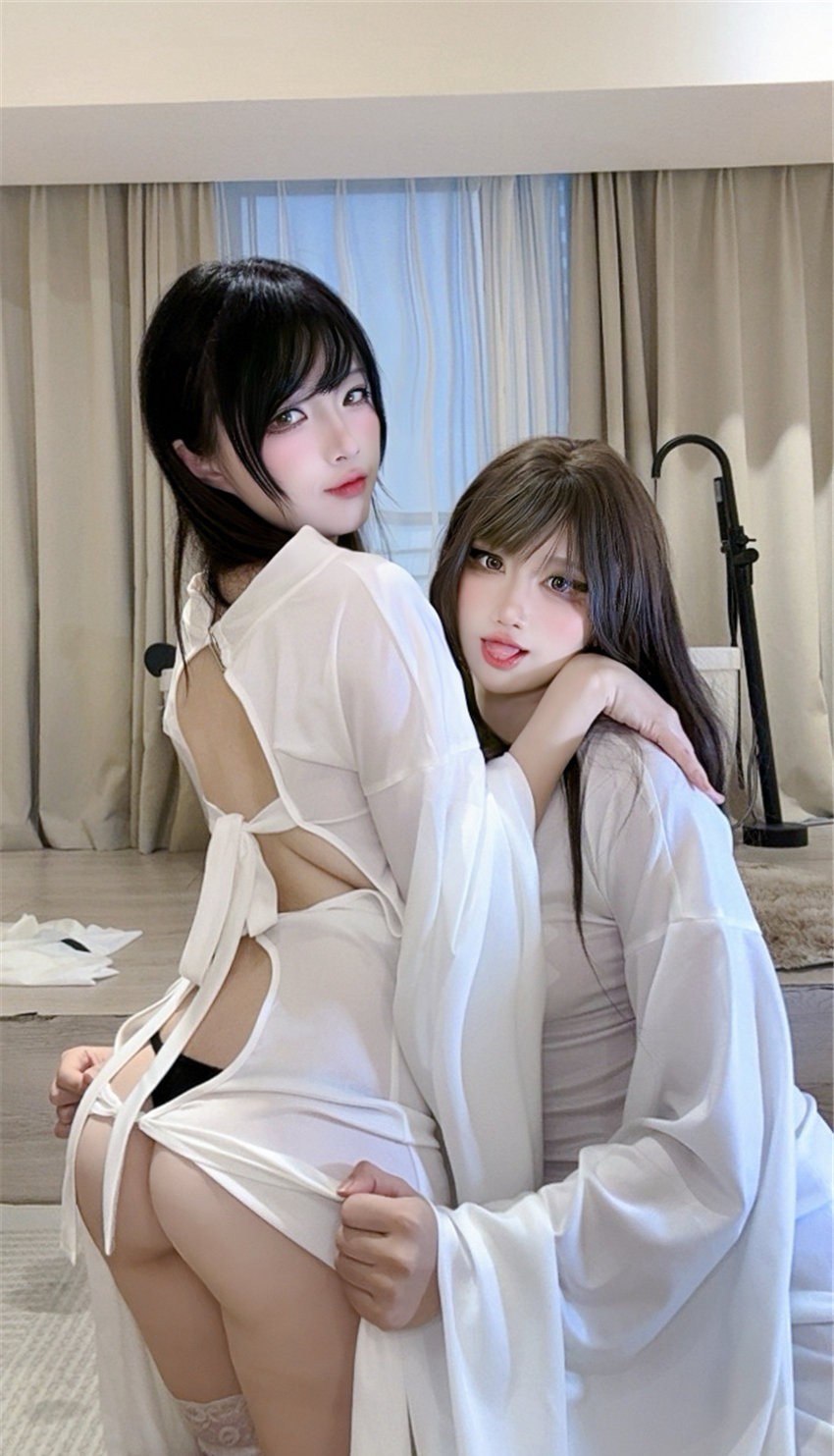 二佐Nisa&九曲Jean 幽灵娘[50P4V-1GB]