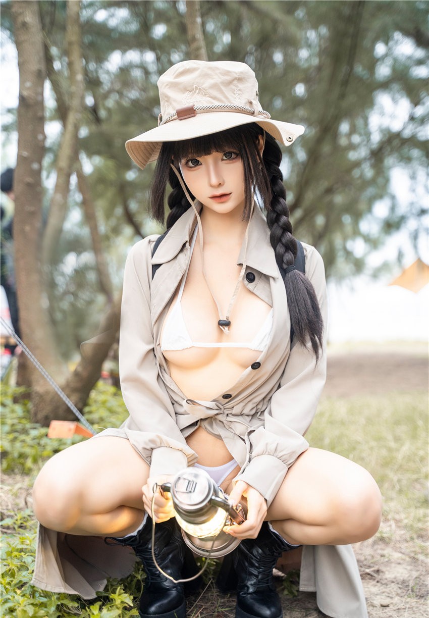 蠢沫沫 露营 [53P-846MB]