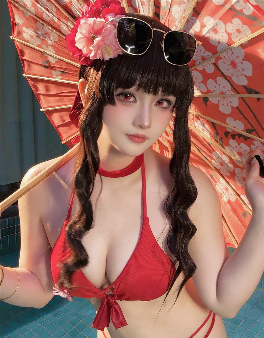 屿鱼 樱花泳装 [80P-979MB]