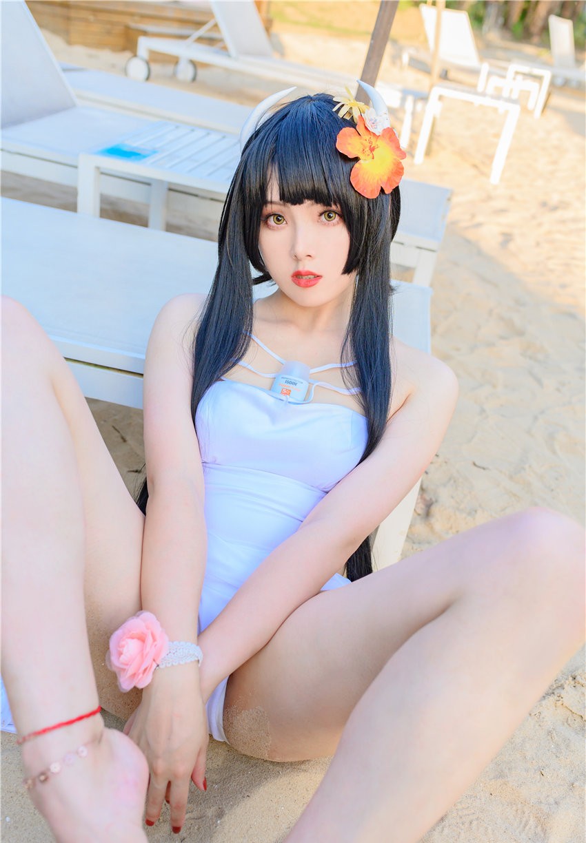 Natsuko夏夏子 碧蓝航线 比叡 泳装 [55P-667MB]