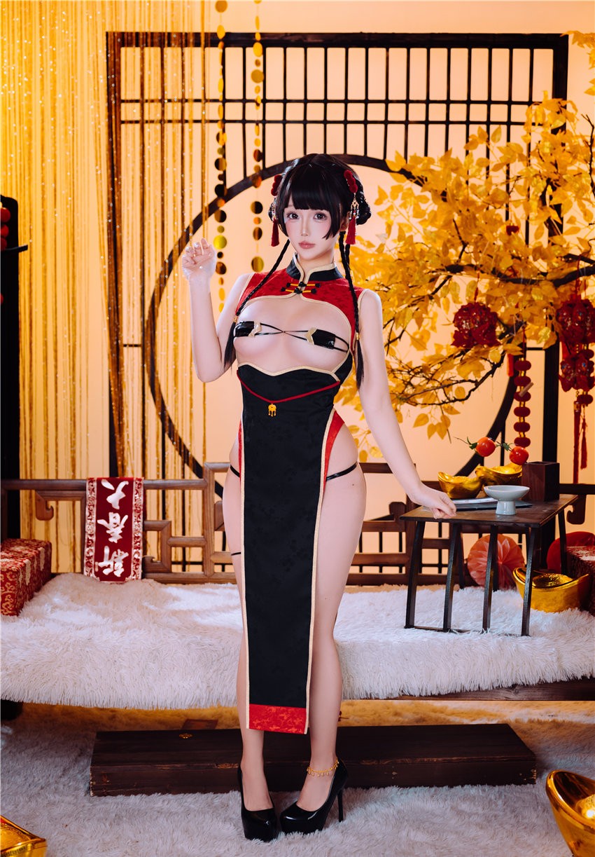 日奈娇 新年限定旗袍 [61P-1.01G]