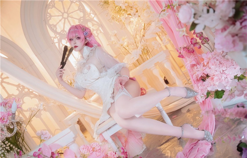 Natsuko夏夏子 NIKKE 桃乐丝旗袍[78P-464M]