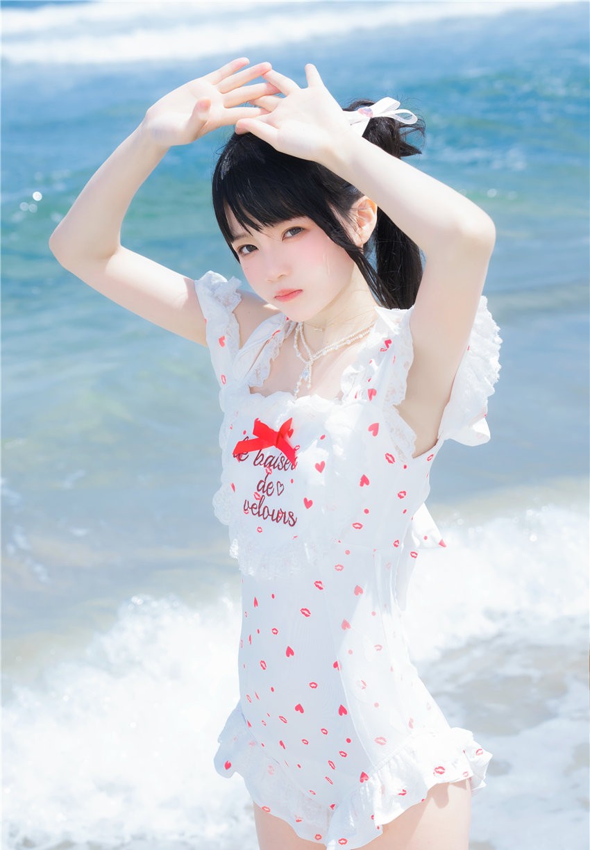 桜桃喵 冰淇淋泳装[23P-170MB]