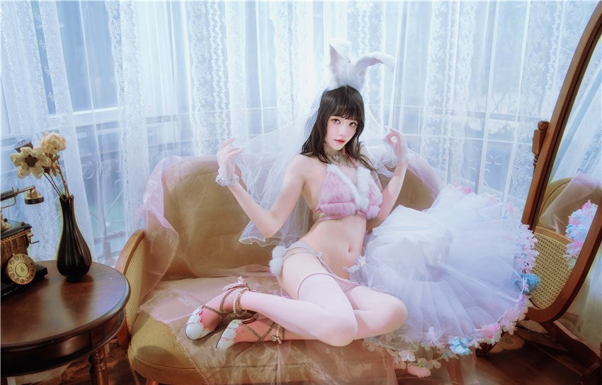 桜桃喵 花嫁兔[54P2V-2.5GB]
