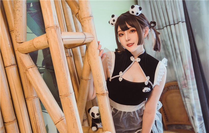 Natsuko夏夏子 熊猫钕普[64P1V-851MB]