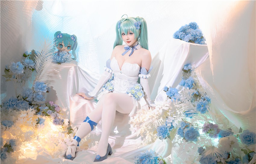 星之迟迟 2024年02月计划A 初音未来 粉蝶花精灵 [54P1V-4.51GB]