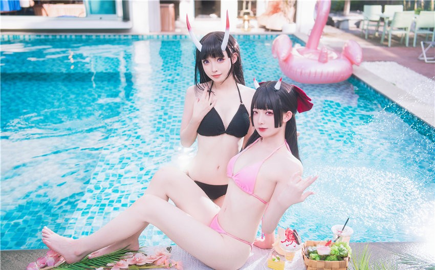 封疆疆v &祖木子 能代x酒匂泳装[86P-1.13GB]