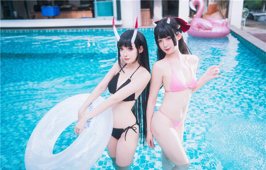 封疆疆v &祖木子 能代x酒匂泳装[86P-1.13GB]