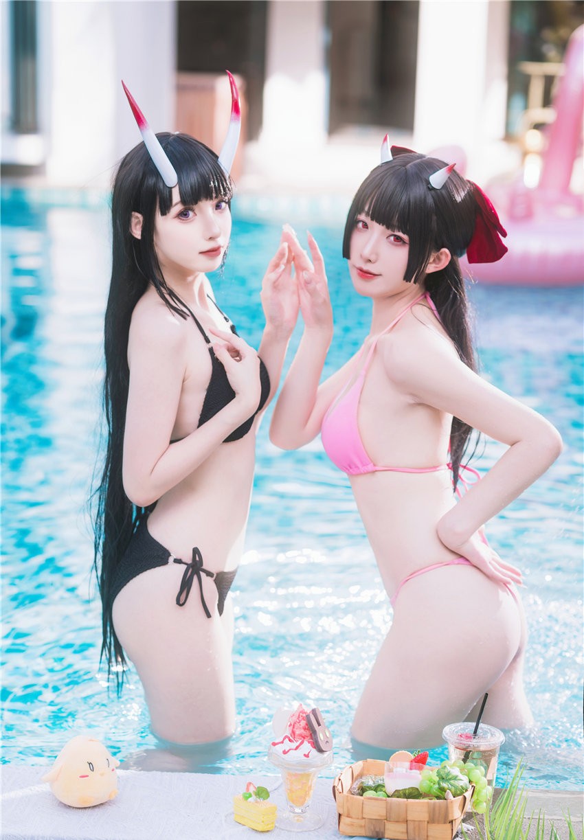 封疆疆v &祖木子 能代x酒匂泳装[86P-1.13GB]