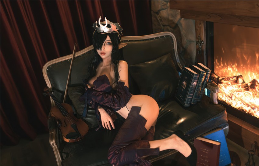杏仁曲奇 精灵女王[60P-515MB]
