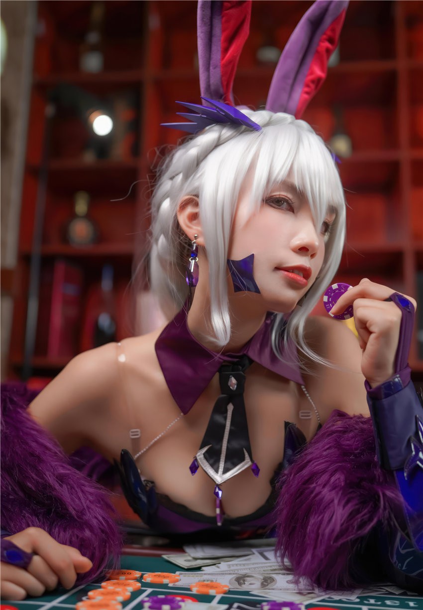 Neko-薇薇 FGO 黑枪呆兔女郎[18P-131M]
