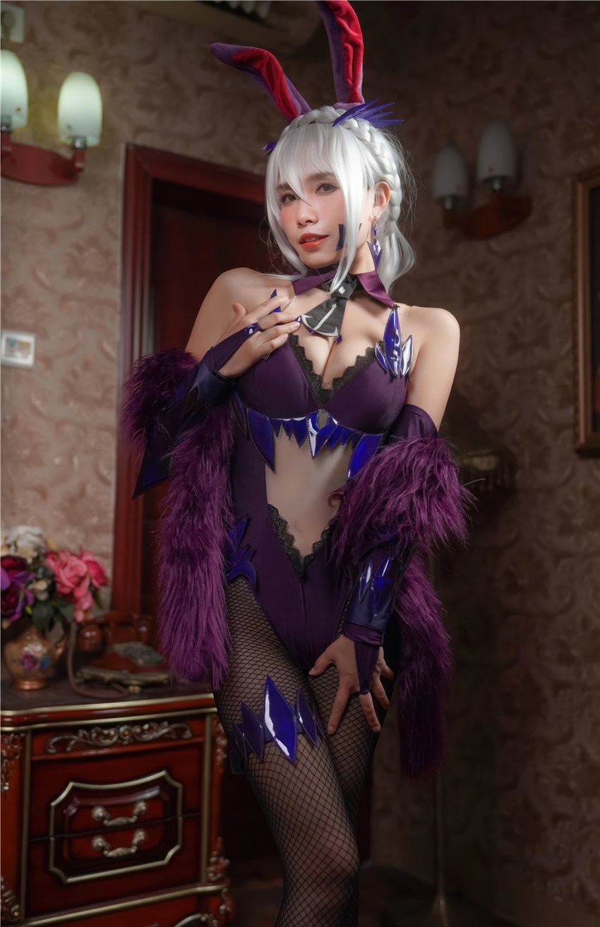 Neko-薇薇 FGO 黑枪呆兔女郎[18P-131M]
