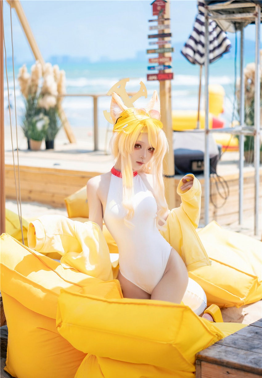 矢量鱼 蔚蓝档案 百合园圣娅 水着 [65P-729MB]