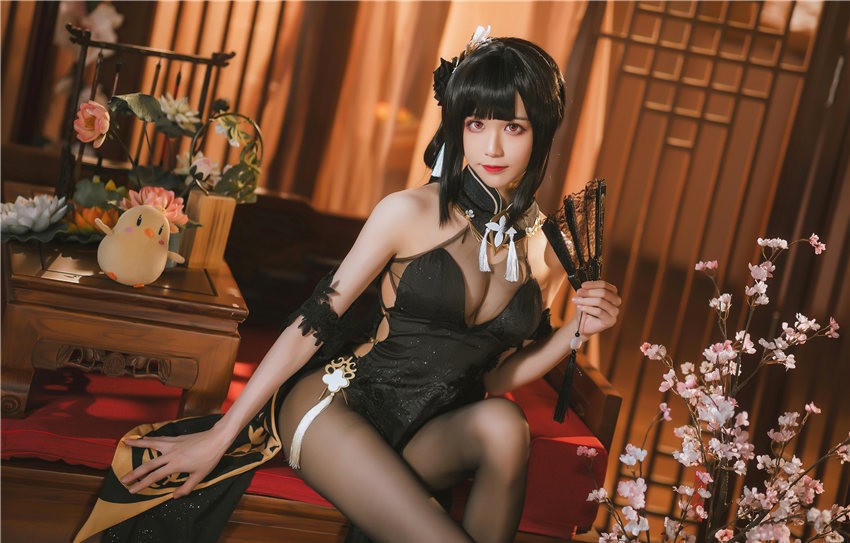 Tomoyo酱 碧蓝航线 镇海旗袍[54P-329MB]