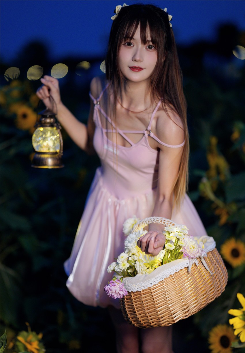 兔子Zzz不吃胡萝卜 蓝调向日葵少女 [28P-316MB]