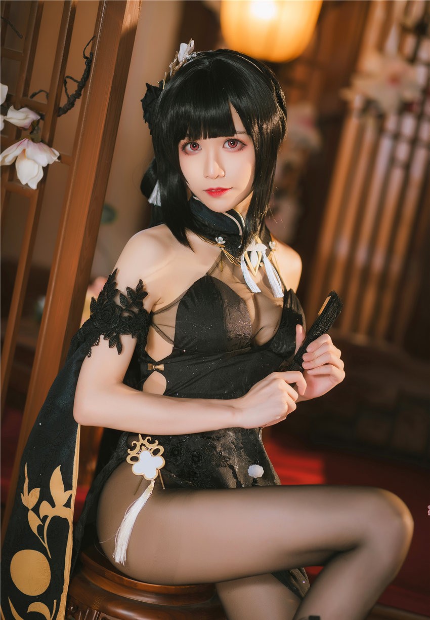Tomoyo酱 碧蓝航线 镇海旗袍[54P-329MB]