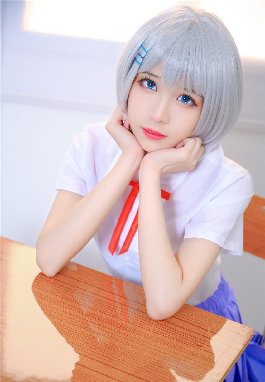 Tomoyo酱 鸢一折纸 校服 [12P-61MB]