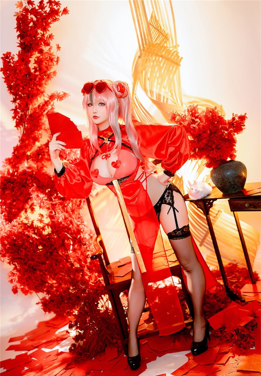 星之迟迟 2024年1月计划C 布莱默顿新年旗袍[84P1V-537MB]