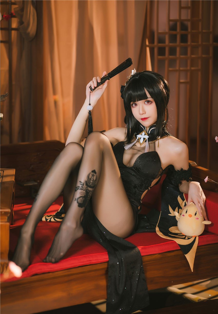 Tomoyo酱 碧蓝航线 镇海旗袍[54P-329MB]