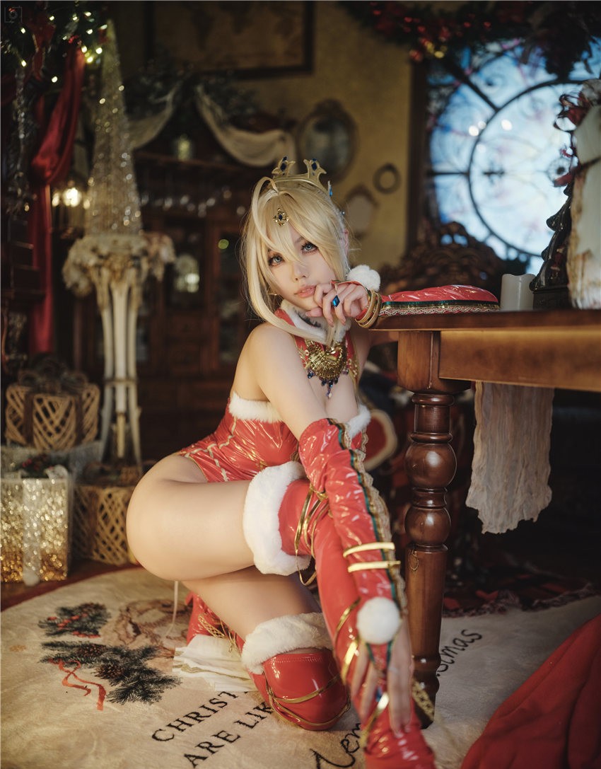 湖里狸里狸 阿尔托莉雅 圣诞 [34P-438M]