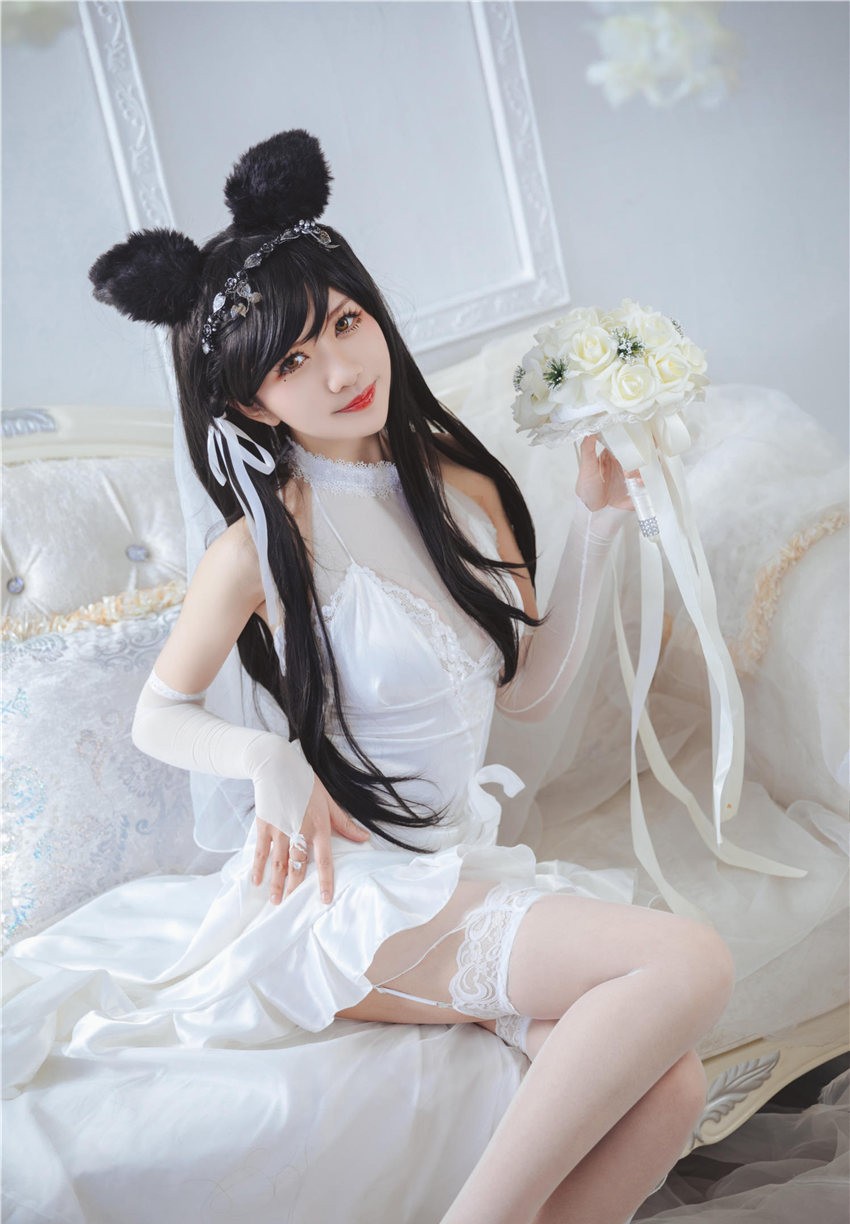 源纱希喵喵喵 爱宕花嫁 [26P-230MB]
