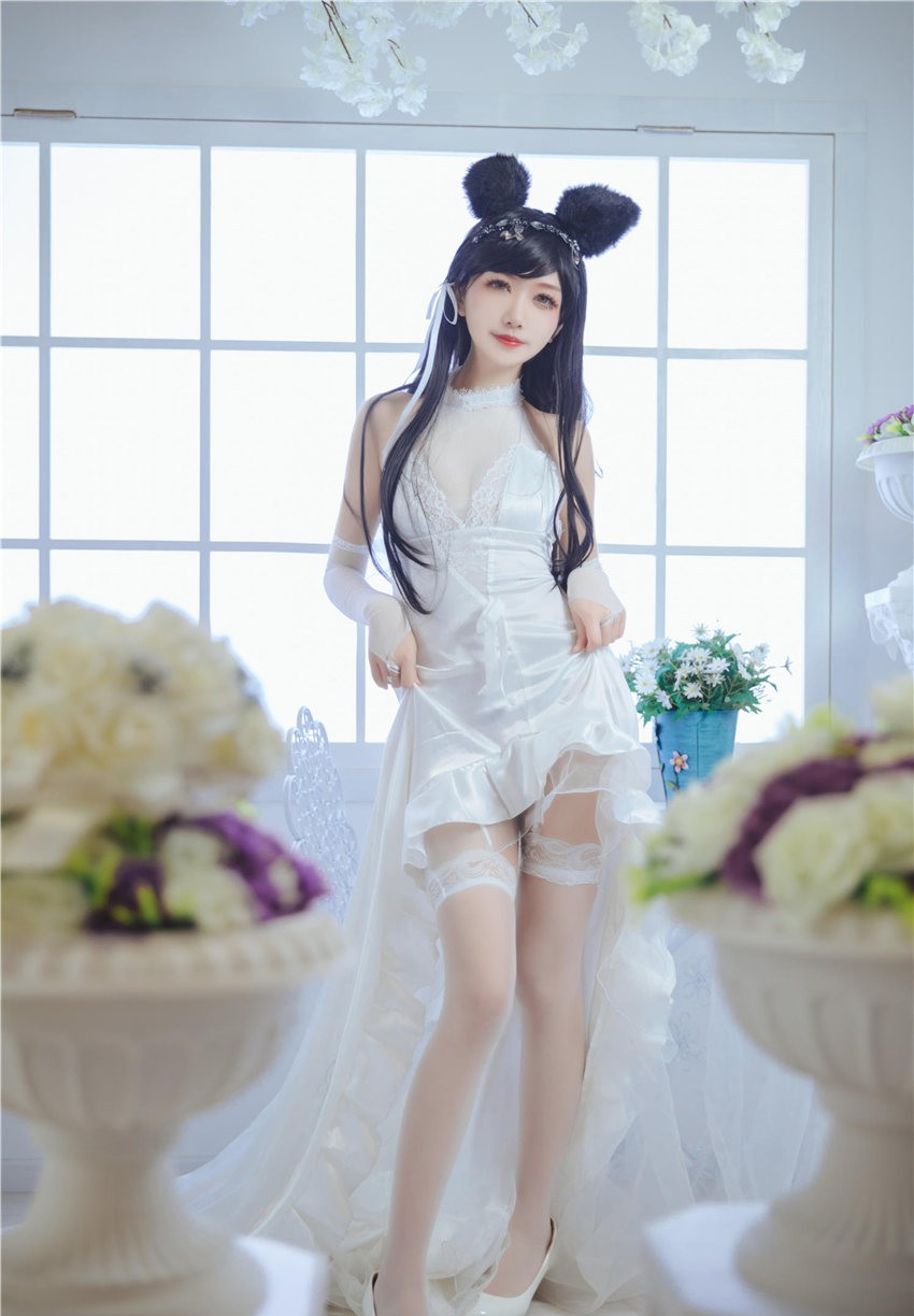 源纱希喵喵喵 爱宕花嫁 [26P-230MB]
