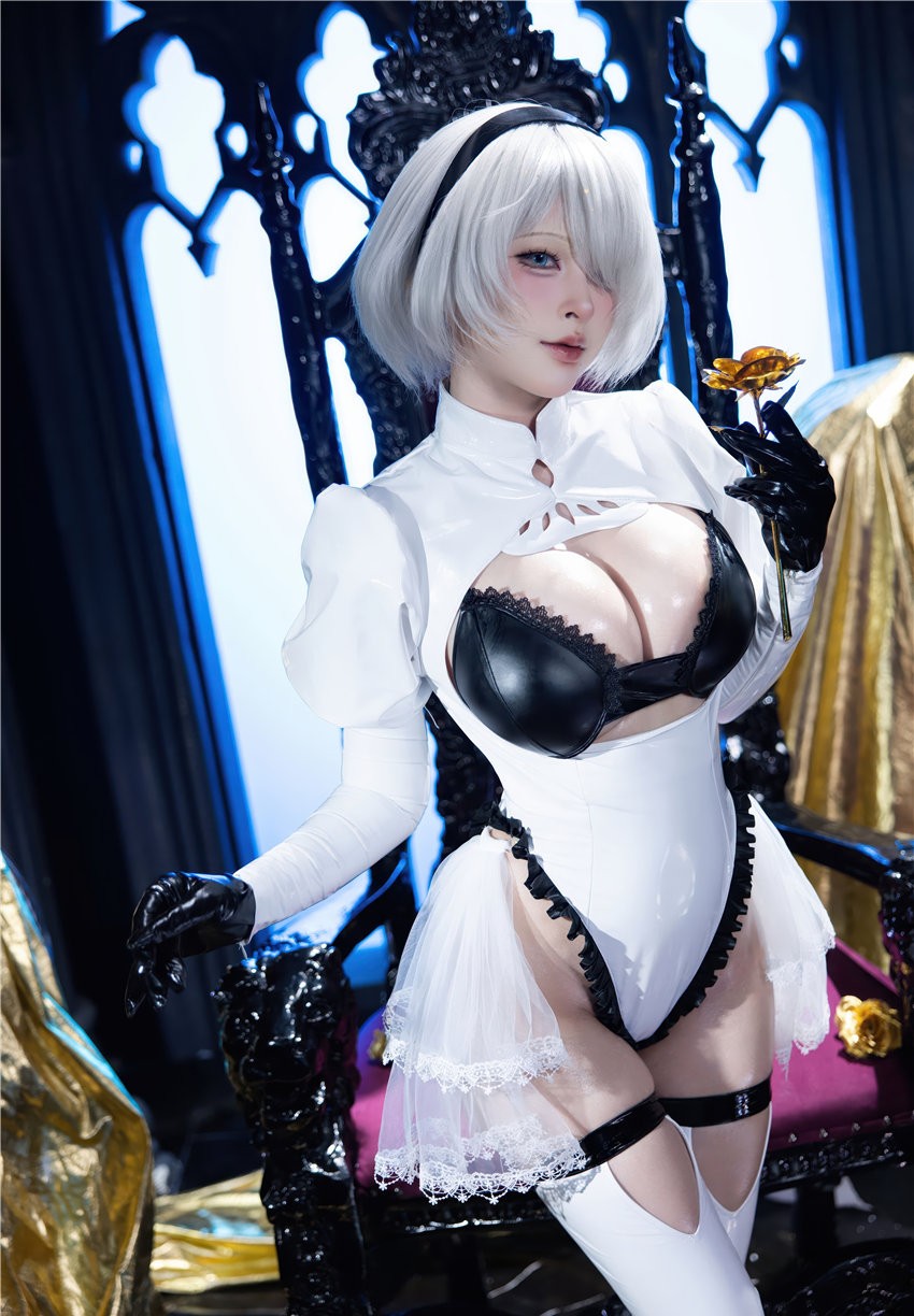清水由乃 尼尔 2B 碧蓝套装 [71P1V-1.32GB]