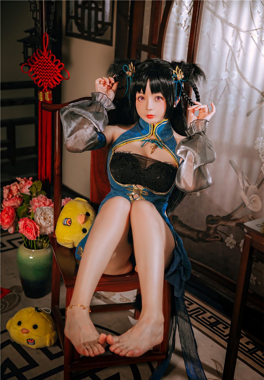 日奈娇 碧蓝航线 大潮旗袍[25P-206MB]